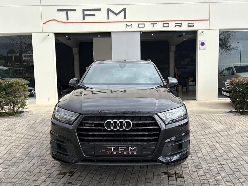 Usado Audi Q7 S-Line 272 CV (200 kW) 2017 Negro SUV