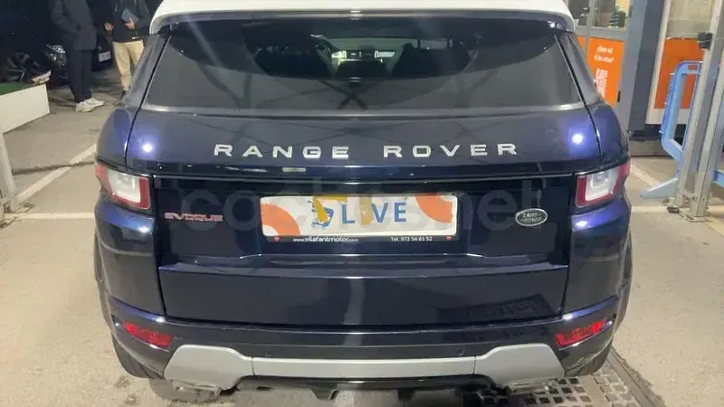 Brugt Land Rover Range Rover evoque Dynamic 190 HK (139 kW) 2016 Blå SUV