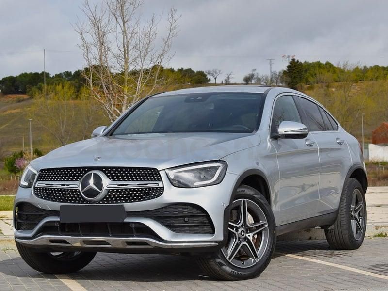 Usado Mercedes GLC300e 306 CV (225 kW) 2021 Gris / plata Coupe