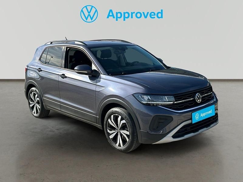 Gris Usado 2024 VW T-Cross Life SUV | 23.850 € (Un poco caro) - Imagen 1/4