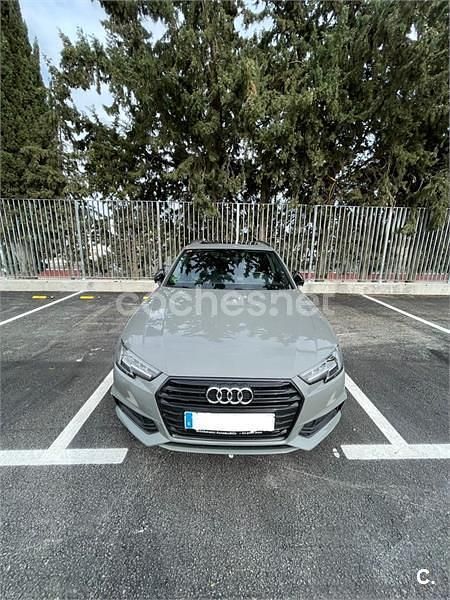 Usado Audi A4 S-Line 218 CV (160 kW) 2018 Gris / plata Familiar