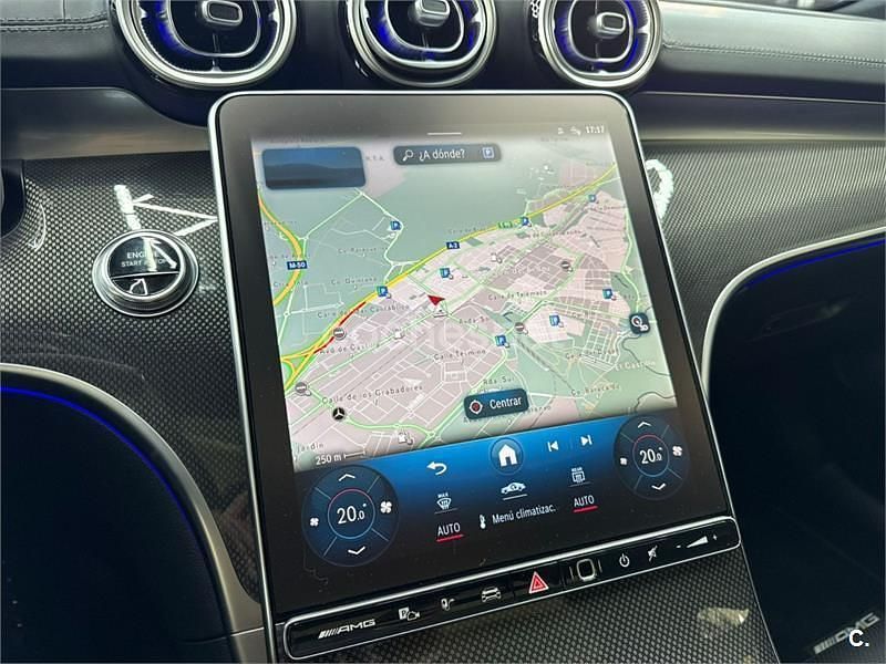 Usado Mercedes C63S AMG 680 CV (500 kW) 2023 Negro Familiar