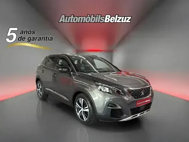 Usado Peugeot 3008 GT-line 131 CV (96 kW) 2019 Gris SUV
