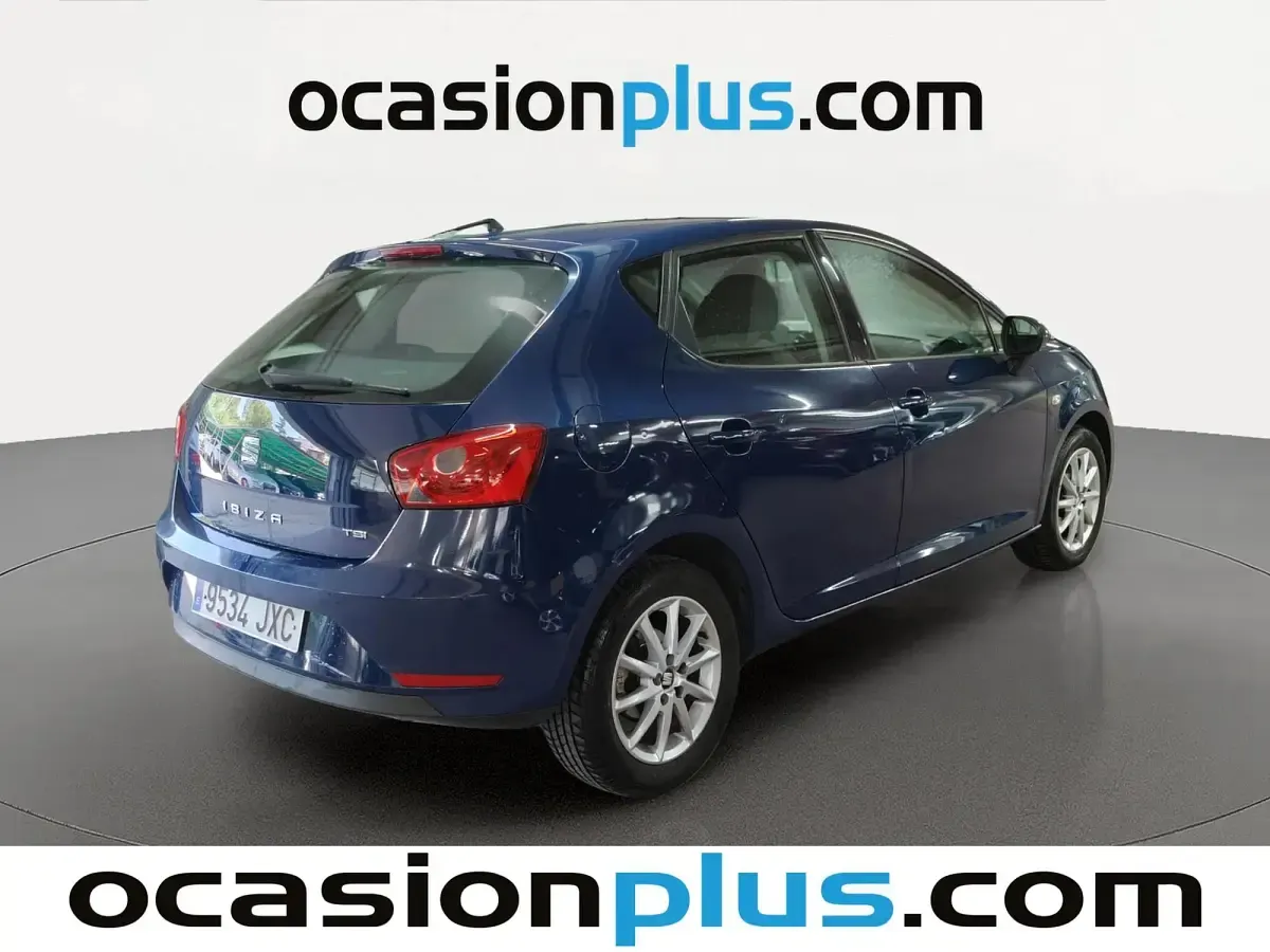 Usado Seat Ibiza Style 90 CV (66 kW) 2017 Azul Utilitario