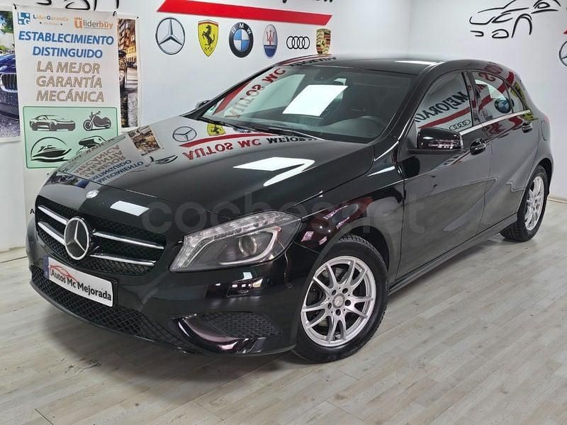 Usado Mercedes A200 Style 136 CV (100 kW) 2015 Negro Berlina