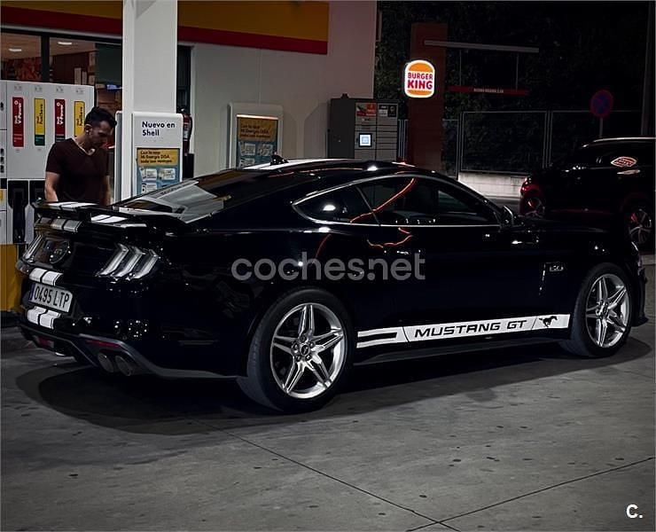 Usado Ford Mustang GT 450 CV (330 kW) 2021 Negro Coupe