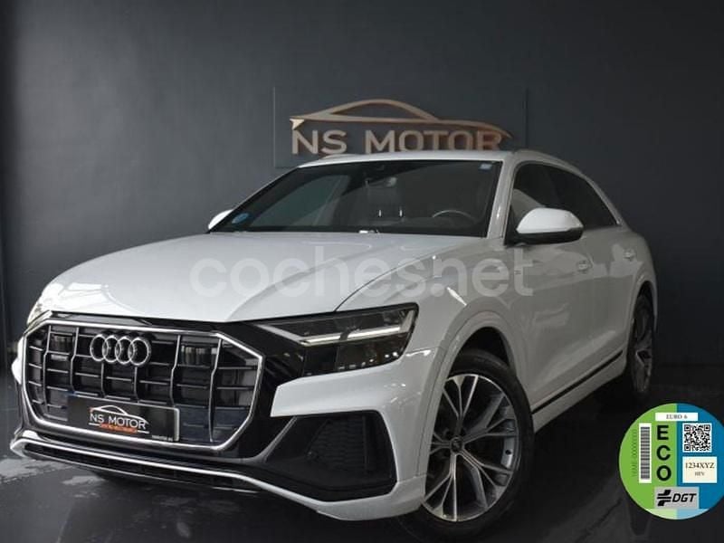 Blanco Usado 2021 Audi Q8 S-Line SUV | 59.900 € - Imagen 1/4