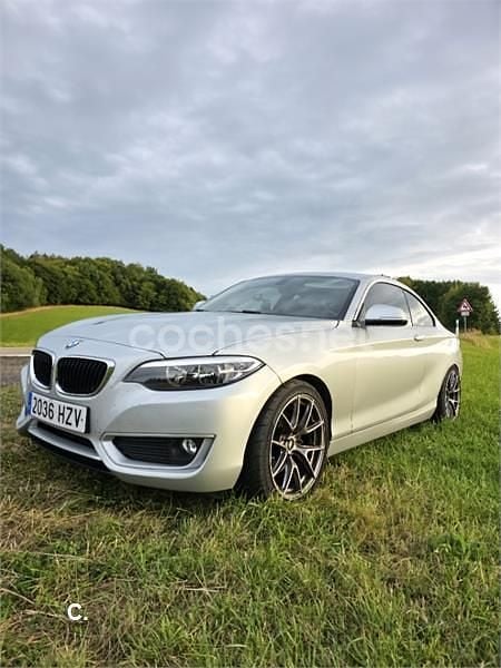 Gris / plata Usado 2014 BMW 228 Coupe | 25.000 € - Imagen 1/4