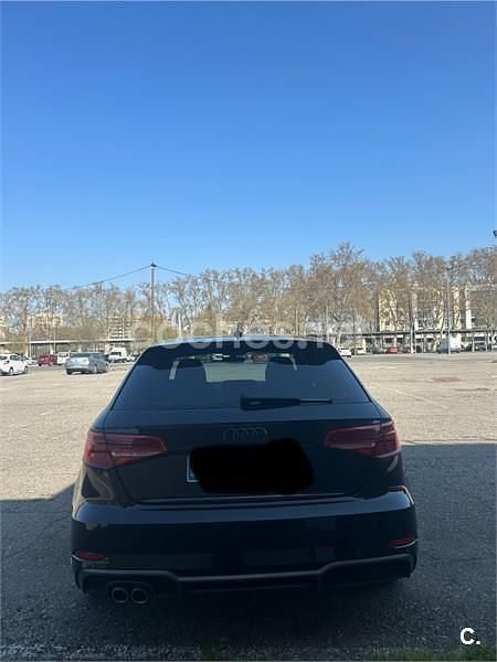 Usado Audi A3 S-Line 150 CV (110 kW) 2019 Negro Berlina