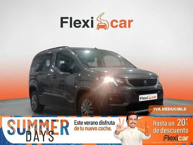 Gris Usado 2023 Peugeot Rifter GT Monovolumen | 21.490 € (Precio justo) - Imagen 1/4