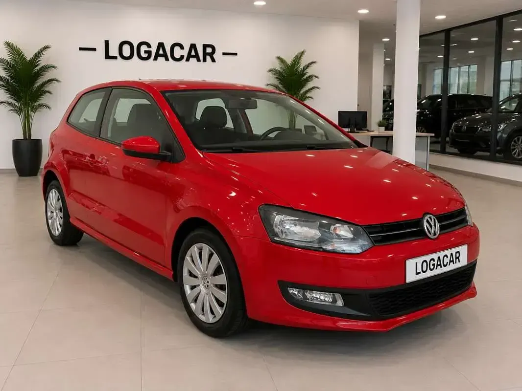 Usado VW Polo Advance 70 CV (51 kW) 2012 Rojo Utilitario