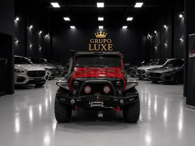 Usado Jeep Wrangler Unlimited Rubicon 200 CV (147 kW) 2017 Rojo SUV