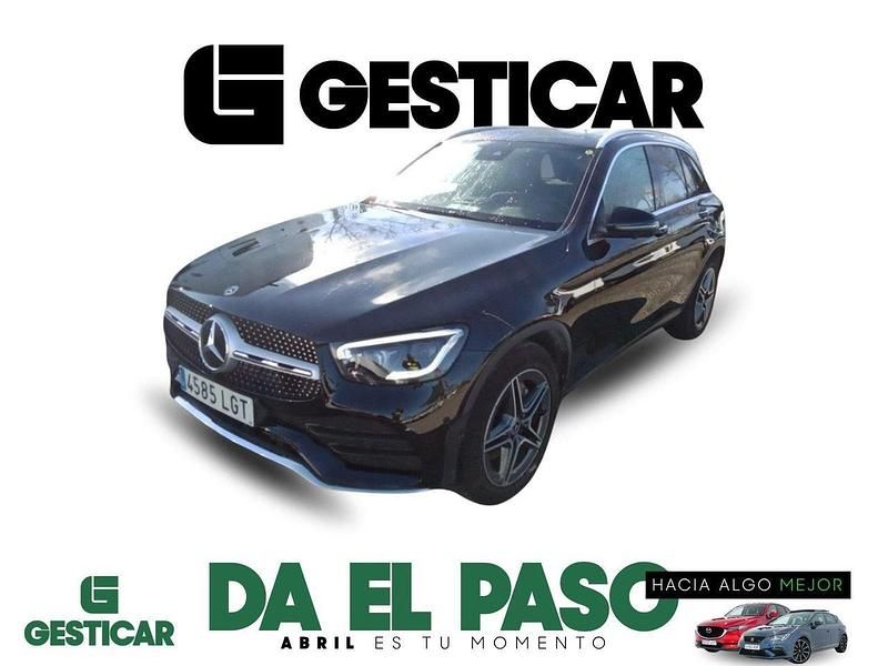 Usado Mercedes GLC200 163 CV (119 kW) 2020 Negro SUV