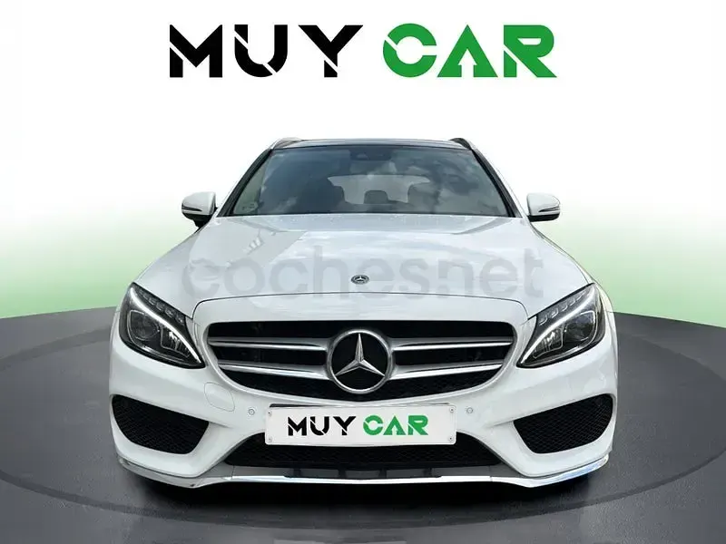 Usado Mercedes C220 170 CV (125 kW) 2018 Blanco Familiar