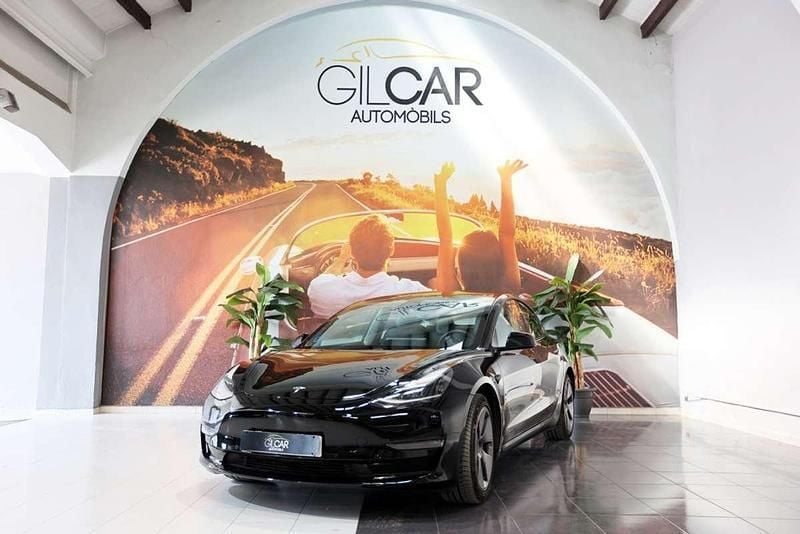 Negro Usado 2022 Tesla Model 3 Long Range Berlina | 27.900 € (Buen precio) - Imagen 1/2