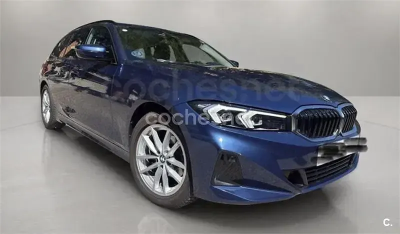 Usado BMW 318 150 CV (110 kW) 2021 Azul Familiar