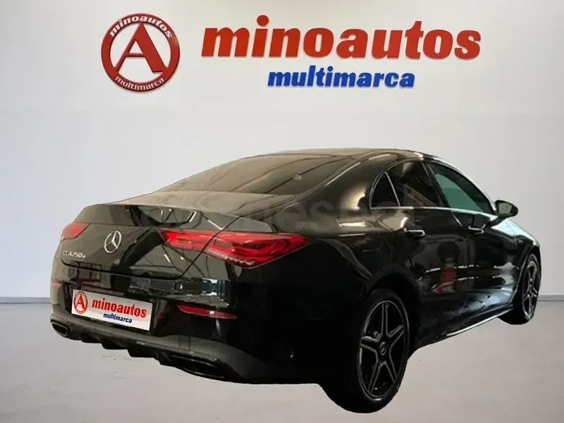 Usado Mercedes CLA250e 218 CV (160 kW) 2021 Negro Coupe