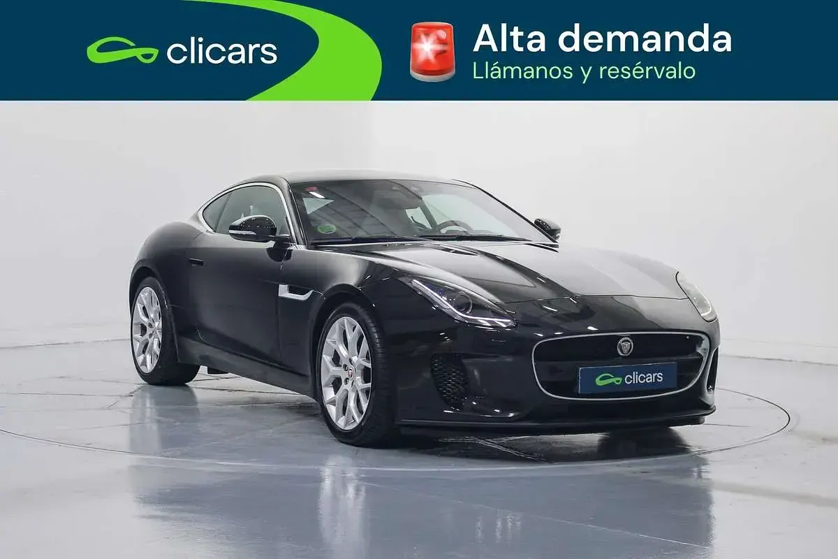 Usado Jaguar F-Type R-Dynamic 300 CV (220 kW) 2019 Negro Coupe