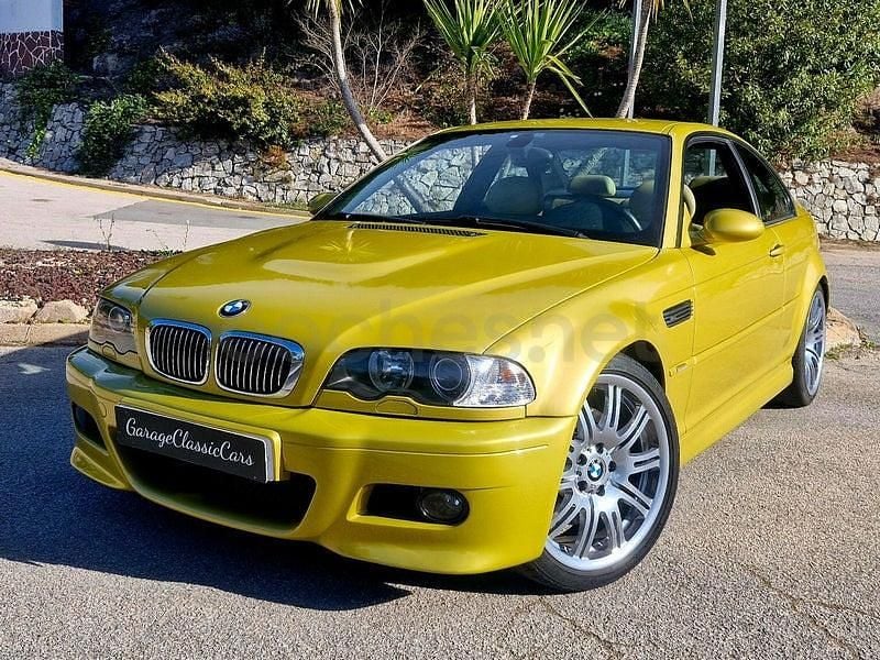 Usado BMW M3 343 CV (252 kW) 2002 Amarillo Coupe