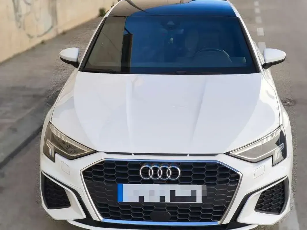 Usado Audi A3 S-Line 150 CV (110 kW) 2022 Blanco Berlina