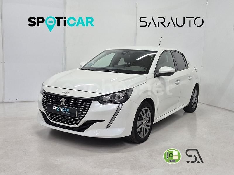 Blanco Usado 2021 Peugeot 208 Style Utilitario | 13.900 € (Un poco caro) - Imagen 1/4