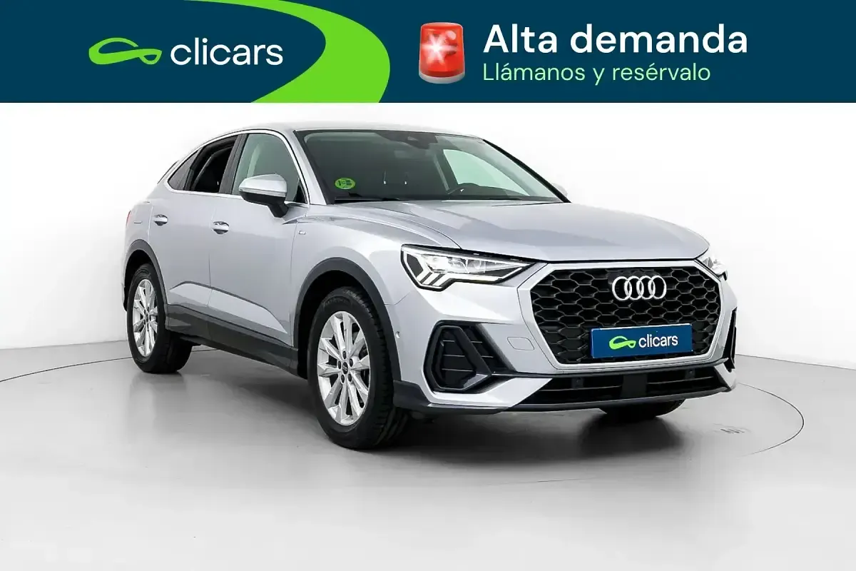 Usado Audi Q3 Sportback Advanced 150 CV (110 kW) 2021 Gris SUV