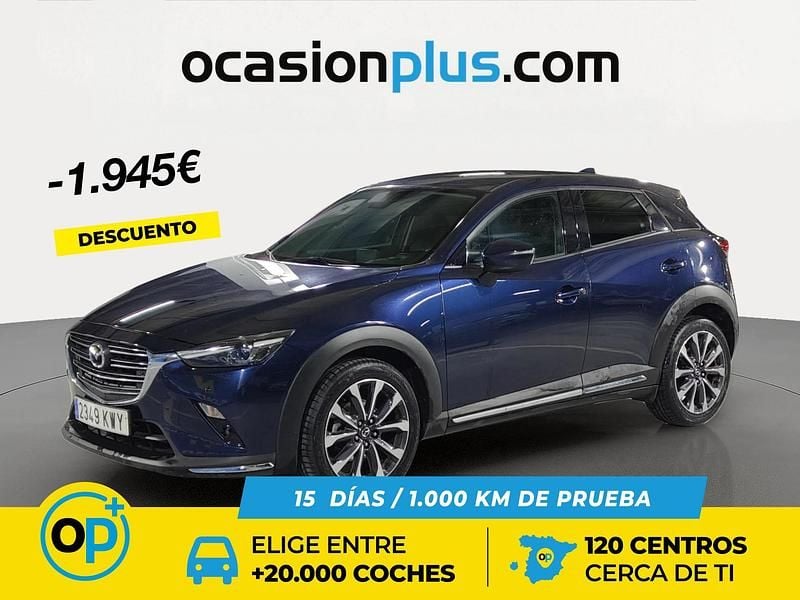 Usado Mazda CX-3 121 CV (88 kW) 2019 Azul SUV