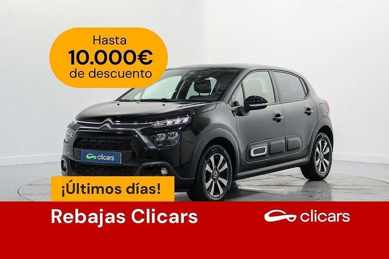 Negro Usado 2024 Citroën C3 PureTech Utilitario | 11.390 € (Super precio) - Imagen 1/4