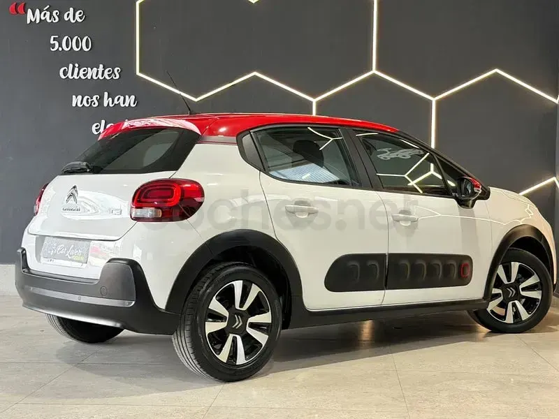 Usado Citroën C3 PureTech 82 CV (60 kW) 2017 Blanco Berlina