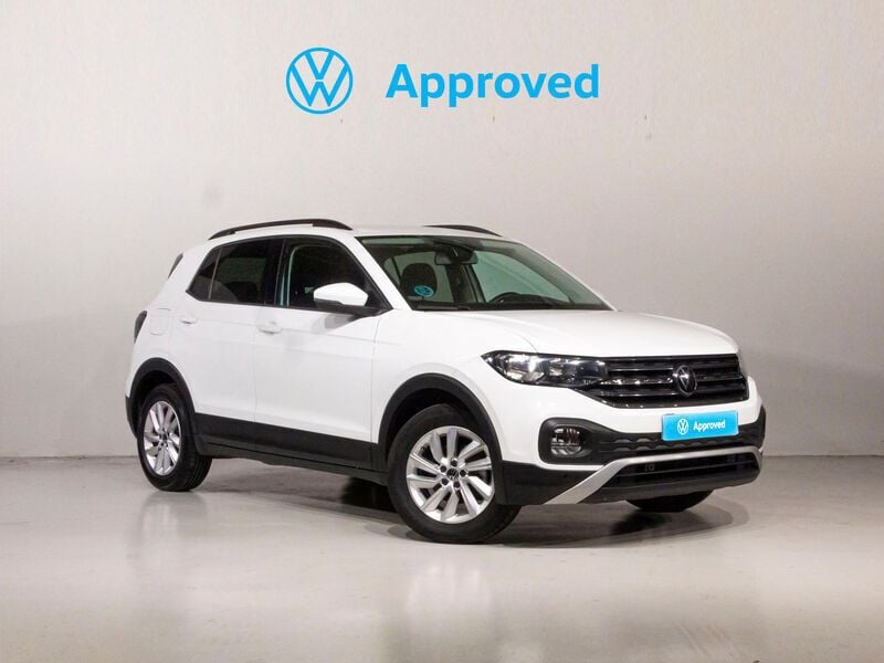 Blanco, y punto Usado 2022 VW T-Cross Advance SUV | 18.350 € (Un poco caro) - Imagen 1/4