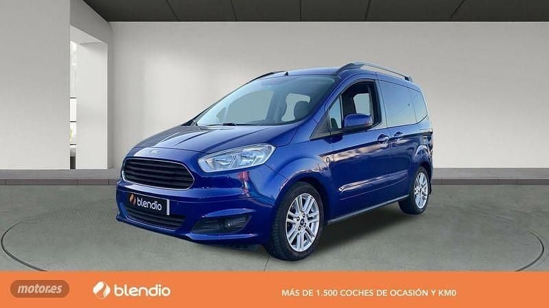 Azul Usado 2016 Ford Tourneo Courier Titanium Monovolumen | 13.900 € (Caro) - Imagen 1/4