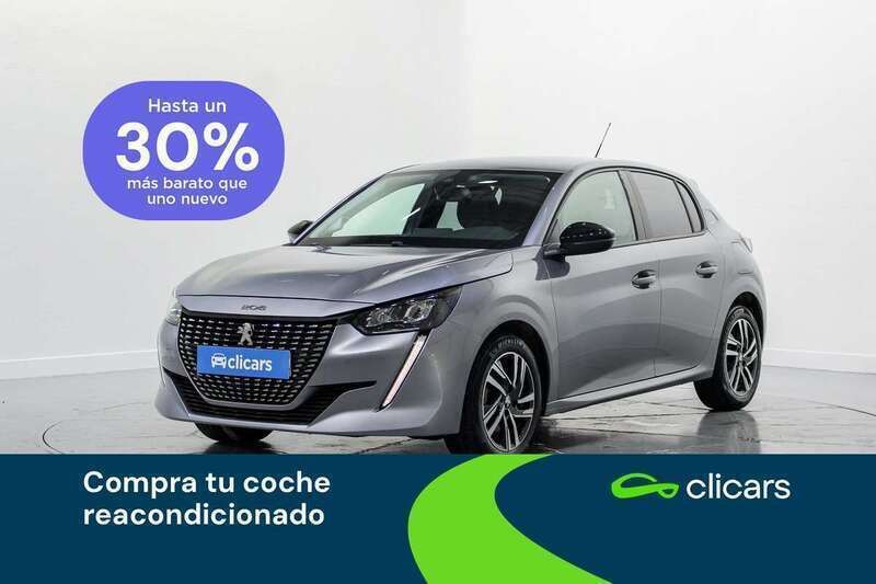 Plateado Usado 2023 Peugeot 208 Allure Utilitario | 12.290 € (Super precio) - Imagen 1/4