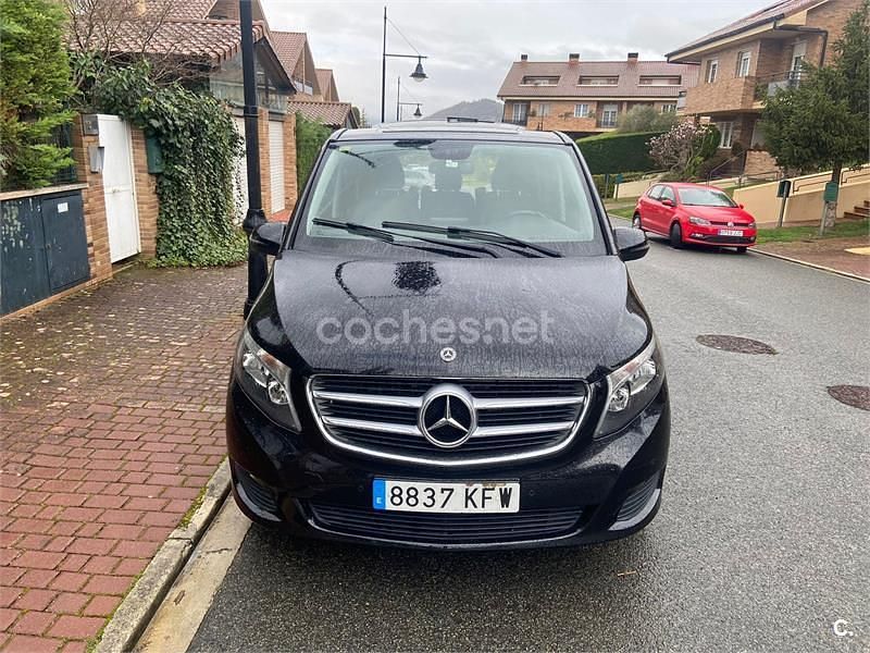 Usado Mercedes V220 Avantgarde 163 CV (119 kW) 2018 Negro Monovolumen