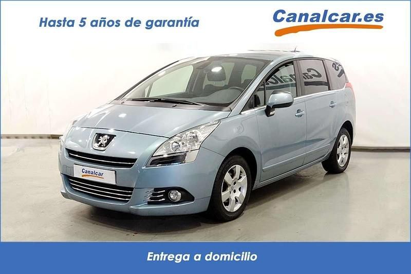 Usado Peugeot 5008 Active 112 CV (82 kW) 2012 Azul Monovolumen