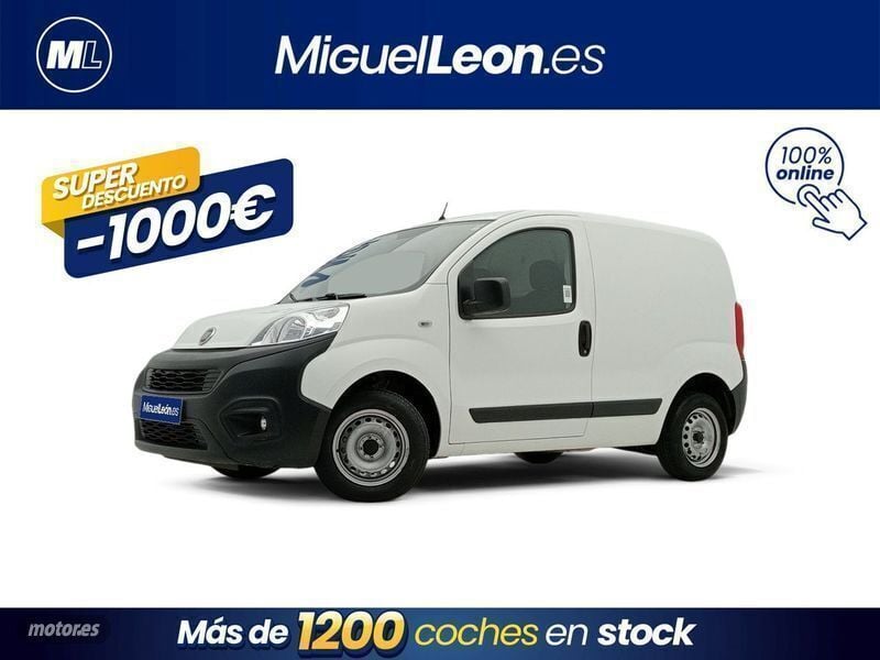Blanco Usado 2019 Fiat Fiorino Monovolumen | 10.985 € (Precio justo) - Imagen 1/3