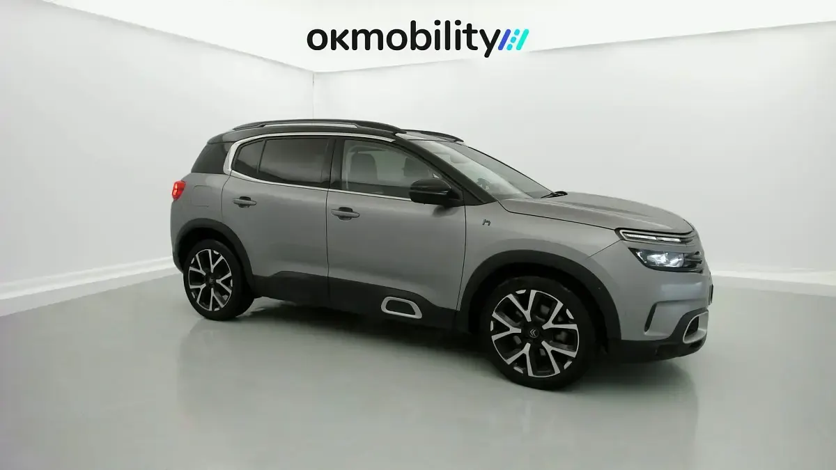 Usado Citroën C5 Aircross Shine 225 CV (165 kW) 2022 Gris acier / negro SUV