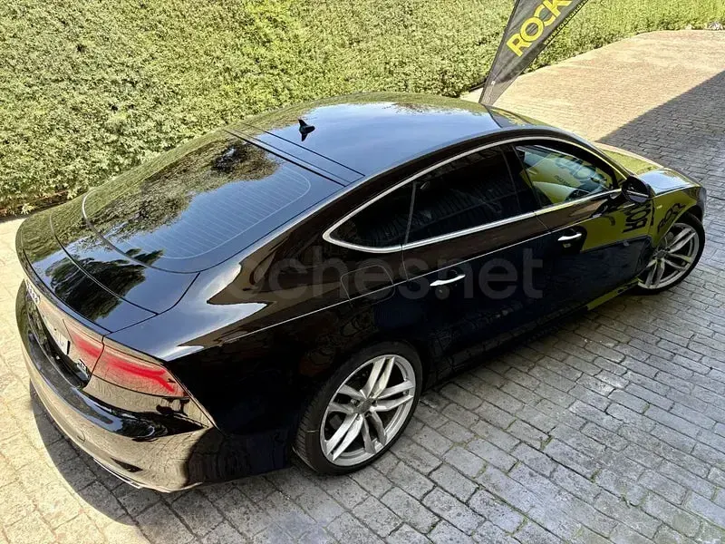 Usado Audi A7 Sportback S-Line 272 CV (200 kW) 2016 Negro Utilitario