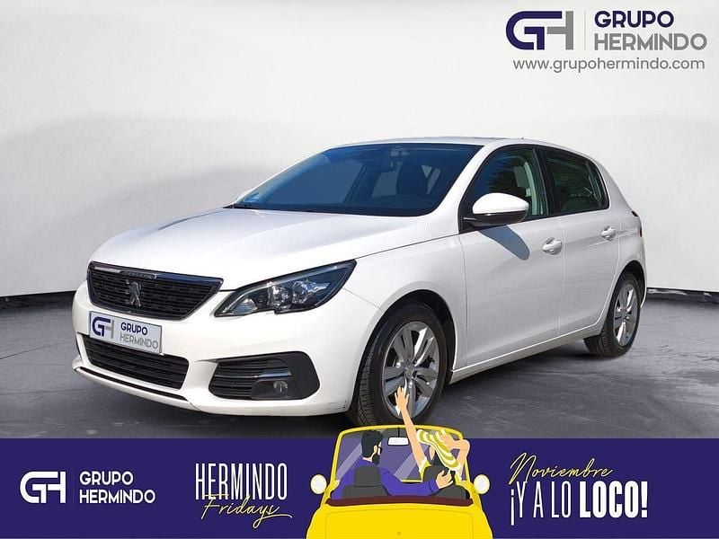 Blanco Usado 2020 Peugeot 308 Active Berlina | 9950 € (Precio justo) - Imagen 1/4