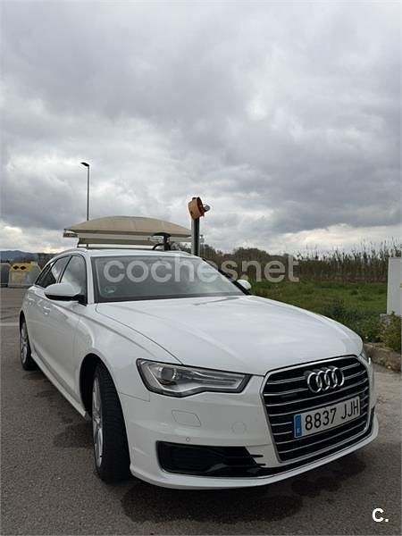 Käytetty Audi A6 Advanced 218 HP (160 kW) 2015 Valkoinen Farmari