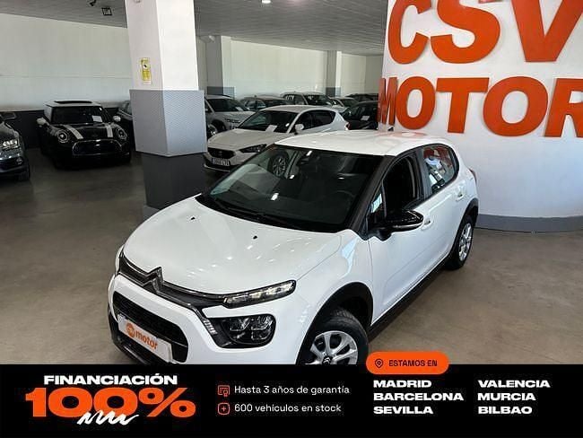 Brugt Citroën C3 Live 102 HK (75 kW) 2022 Hvid Hatchback