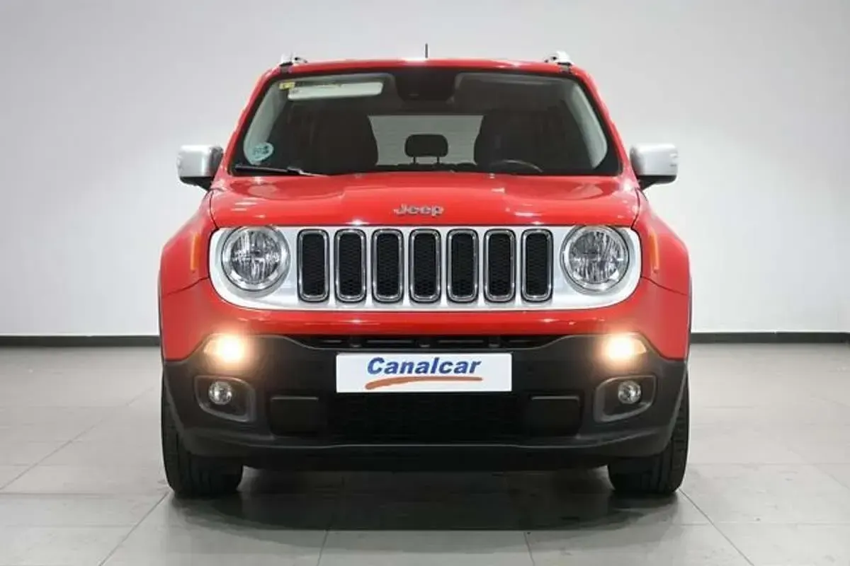 Usado Jeep Renegade Limited 120 CV (88 kW) 2016 Naranja SUV