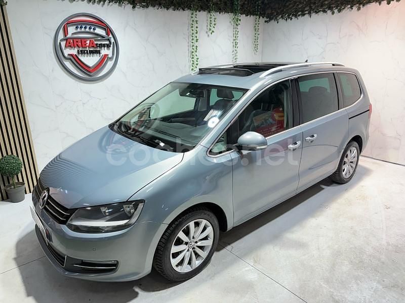 Azul Usado 2011 VW Sharan Advance Monovolumen | 9990 € (Precio justo) - Imagen 1/4