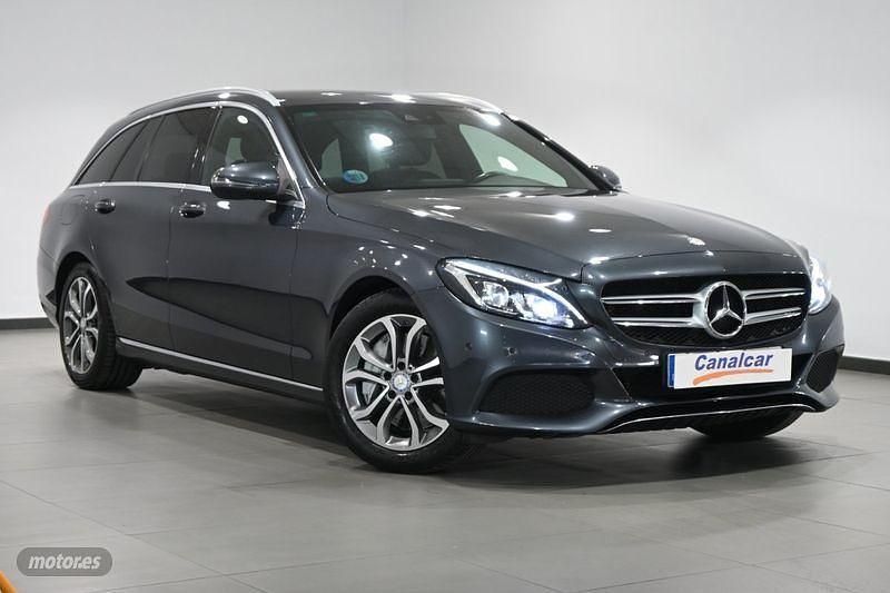 Usado Mercedes C350 Avantgarde 279 CV (205 kW) 2015 Gris Familiar