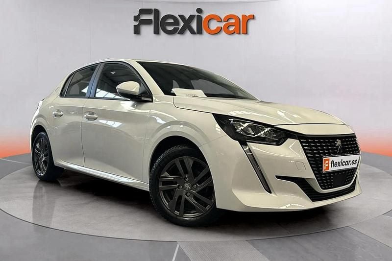 Blanco Usado 2021 Peugeot 208 Active Utilitario | 10.790 € (Buen precio) - Imagen 1/4