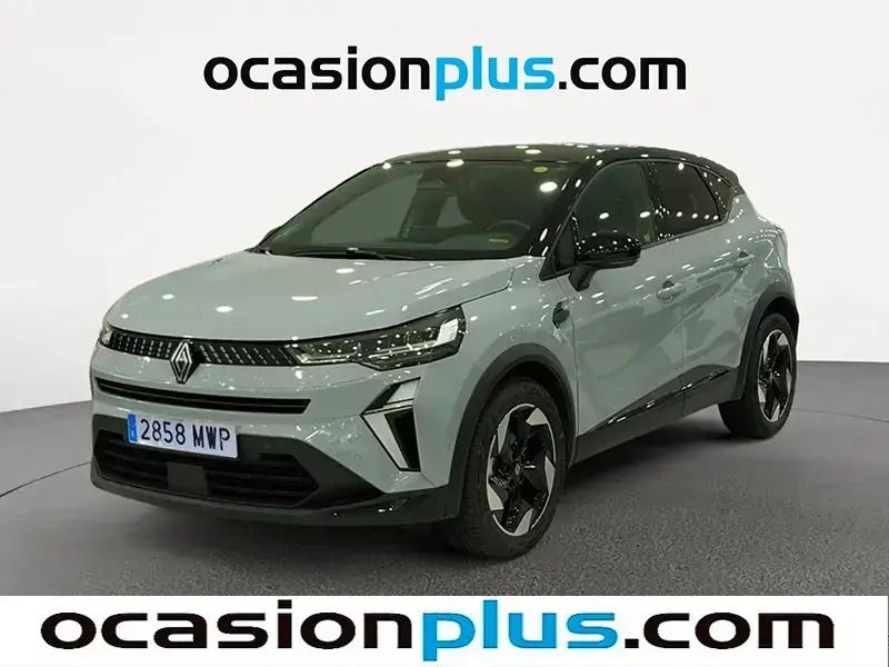 Gris Usado 2024 Renault Captur Techno SUV | 23.319 € (Precio justo) - Imagen 1/4