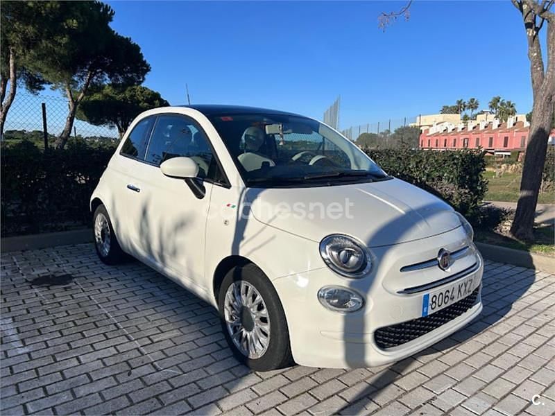 Usado Fiat 500 Lounge 69 CV (50 kW) 2019 Blanco Berlina