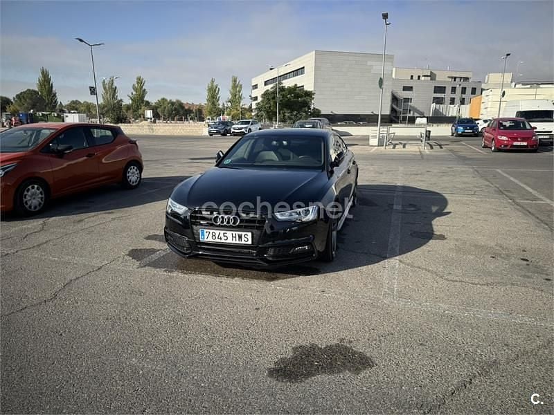 Negro Usado 2014 Audi A5 Sportback S-Line Berlina | 17.300 € (Buen precio) - Imagen 1/4