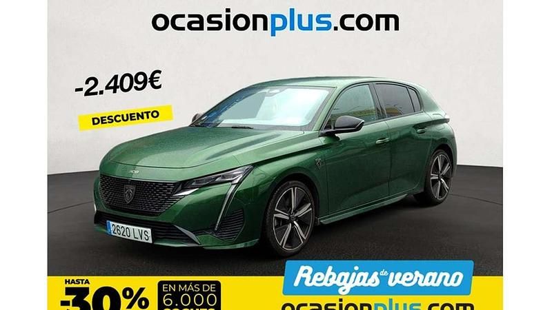 Verde Usado 2021 Peugeot 308 GT Utilitario | 24.091 € (Caro) - Imagen 1/4