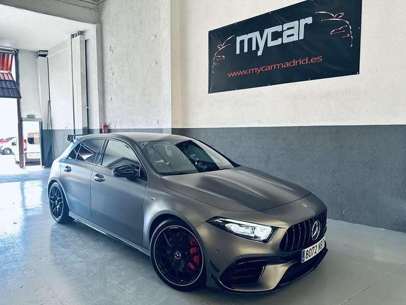 Gris Usado 2020 Mercedes A45 AMG AMG Utilitario | 51.990 € (Un poco caro) - Imagen 1/4