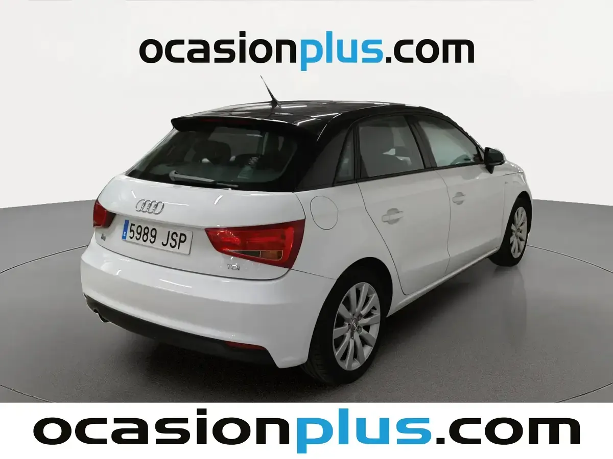 Usado Audi A1 90 CV (66 kW) 2016 Blanco Utilitario